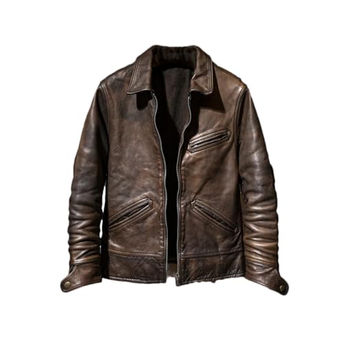 keusyoi Vintage Lambskin Leather Jacket Coat Luxury Men Genuine Leather Jacket Winter Leather Bomber Jacket Outwear steampunk buy now online keusyoi Vintage Lambskin Leather Jacket Coat Luxury Men Genuine Leather Jacket Winter Leather Bomber Jacket Outwear steampunk buy now online