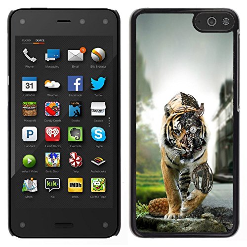 Plastic Shell Protective Case Cover || Amazon Fire Phone || Steampunk Tiger @XPTECH steampunk buy now online