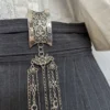 Victorian Style Chatelaine with Curved Clip - Short 8" Chains with Clasps by RazzberriesStudio steampunk buy now online Victorian Style Chatelaine with Curved Clip - Short 8" Chains with Clasps by RazzberriesStudio steampunk buy now online