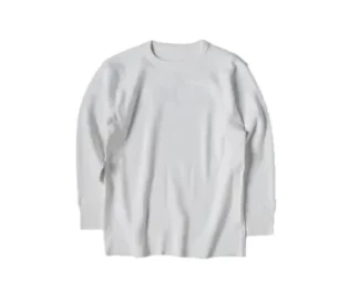 Dvbfufv Men's Warm Waffle Shirt Crew Neck Long Sleeve Tops White steampunk buy now online