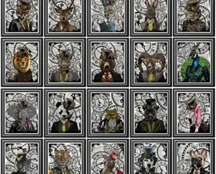Steampunk Animals Collection, Set of 20 Art Prints, Unique Home Decor, Gift Idea Wall Art steampunk buy now online