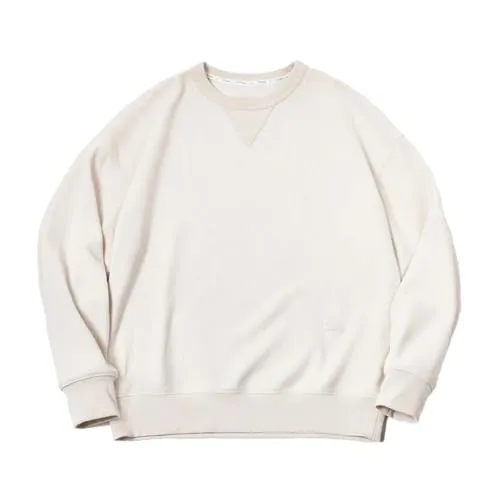 YTR6TW Men Round Collar Heavy Sweatshirts Spring Basic Styles Long-Sleeved Pullover T-Shirts Beige White steampunk buy now online