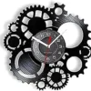 Wall Clock 12In Wall Clock Silent Steampunk Gear Wheel Home Bar Craft Mechanical Gear Cogs Old Factory Retro Album Clock Watch Decorative Gift steampunk buy now online