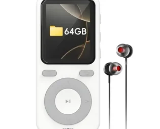 Wiwoo MP3 Player with Bluetooth 4.0, 16GB Digital Audio Player with Headphone, Armband, FM Radio, Voice Recorder, Support Up to 128GB, Black steampunk buy now online