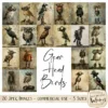 Gear Head Birds: Steampunk Bird Jpeg Papers, Gear Head Gang Digital Art (Digital Download, CU, 3 Sizes) by ArtHouseWhimsy steampunk buy now online