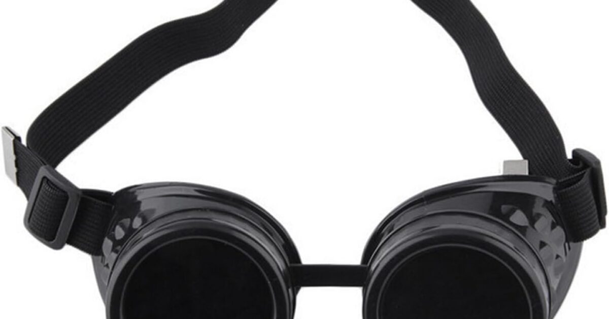 Steampunk Goggles Vintage Glasses Gothic Halloween Cosplay Sunglasses ...